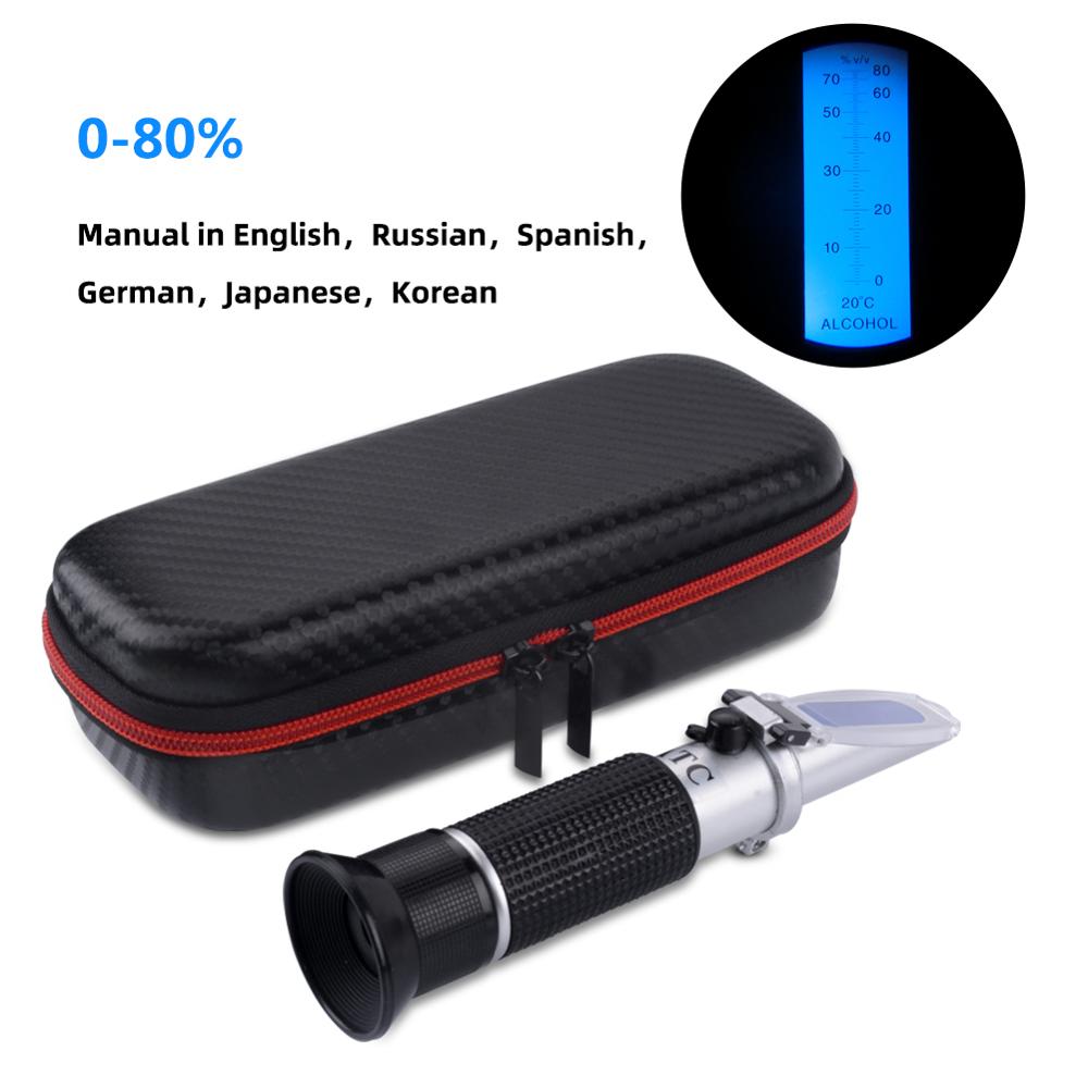Marine Aquarium Hydrometer - Hot New Shockproof Packaging Hand-held 0-80%
