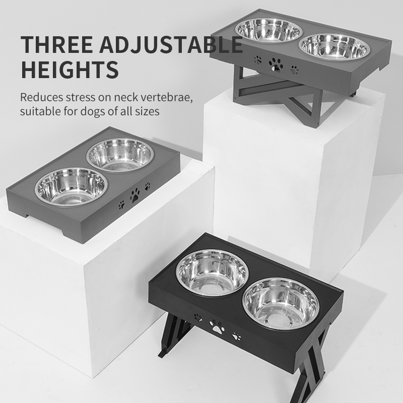 Elevated Dog Bowls 3 Adjustabl - Royal Canin Food Medium 评论和价格