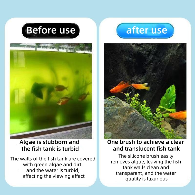Telescopic Aquarium Algae Scra - Marine Aquarium Glass Scraper 评论和价格