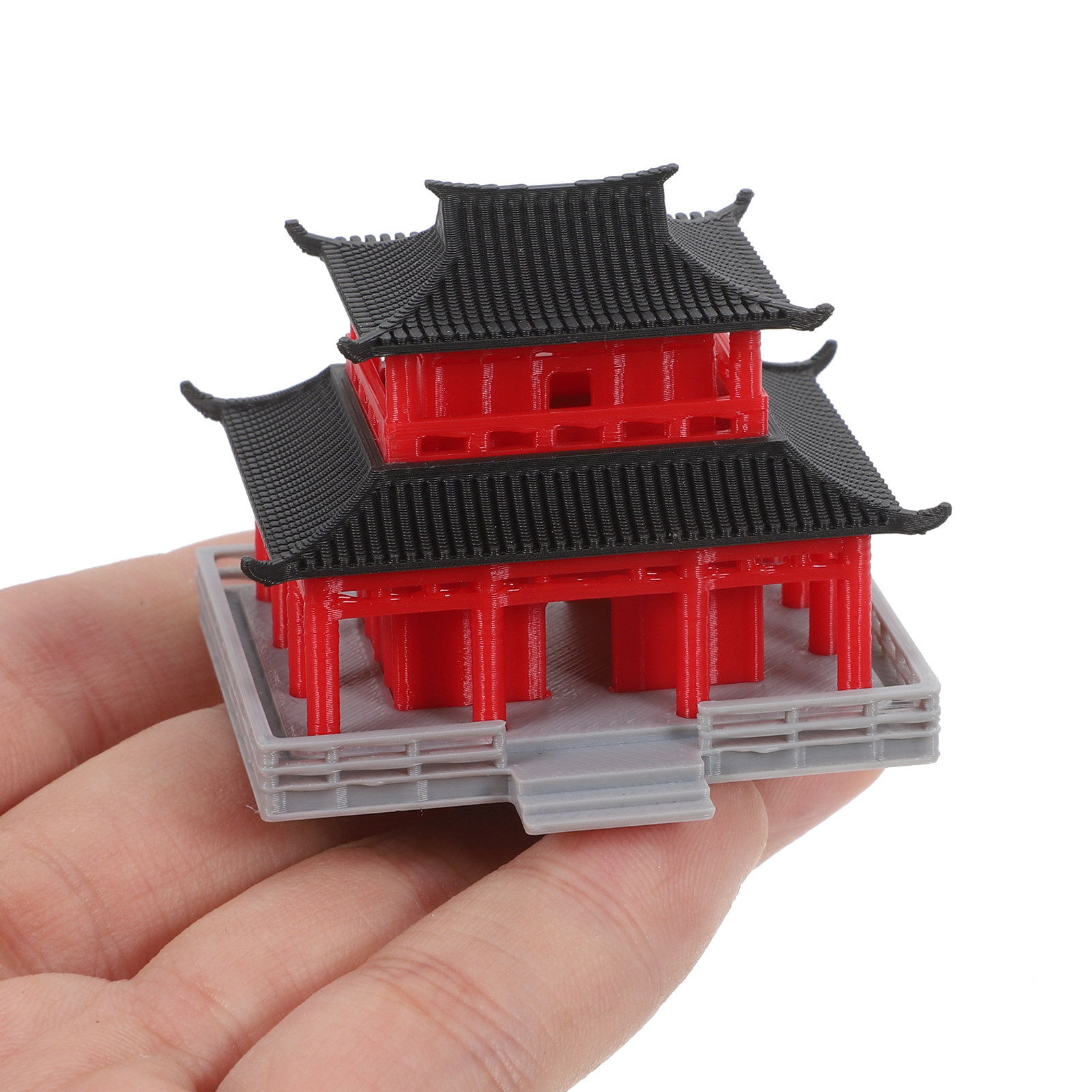 Black Red Ancient Chinese Pavi - Aquarium & Marine Museum 评论和价格