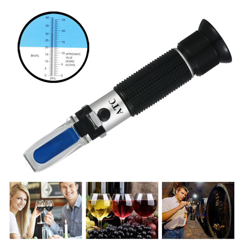 0-40% Brix 0-25% Alcohol Grape - Marine Aquarium Hydrometer 评论和价格