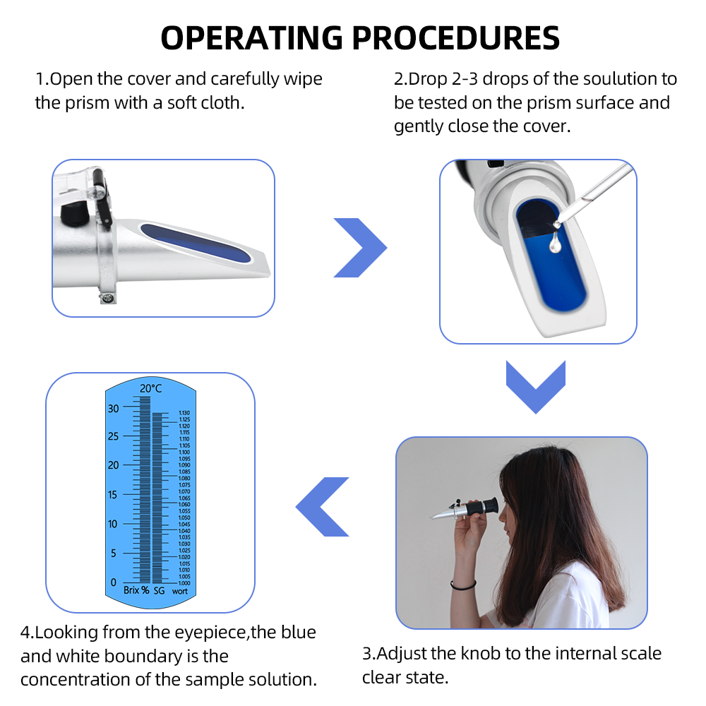 Seawater Refractometer ATC 0-2 - Marine Aquarium Hydrometer 评论和价格