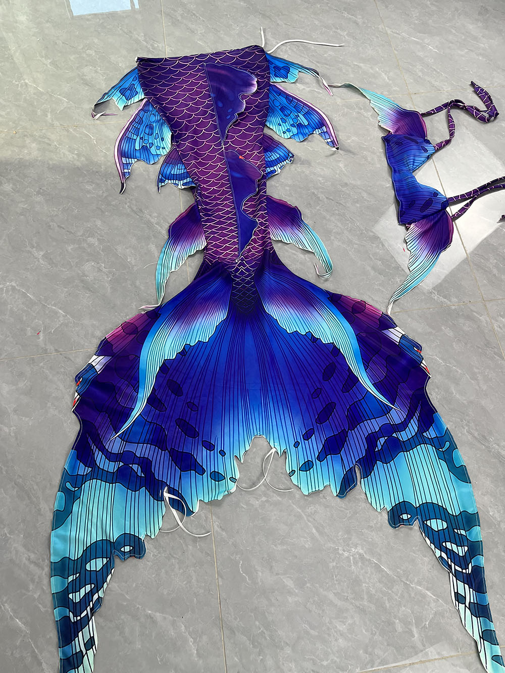 Colorful Dreamy Mermaid Tail A - Aquarium & Marine Museum 评论和价格