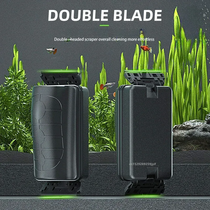 Small Magnetic Aquarium Fish T - Marine Aquarium Glass Scraper 评论和价格