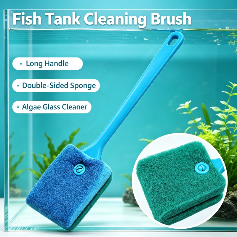 Long Handle Aquarium Fish Tank - Marine Aquarium Glass Scraper 评论和价格