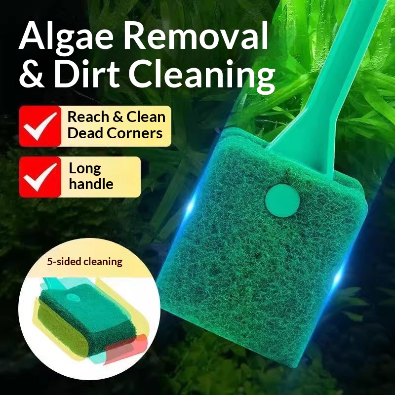 Long Handle Aquarium Fish Tank - Marine Aquarium Glass Scraper 评论和价格