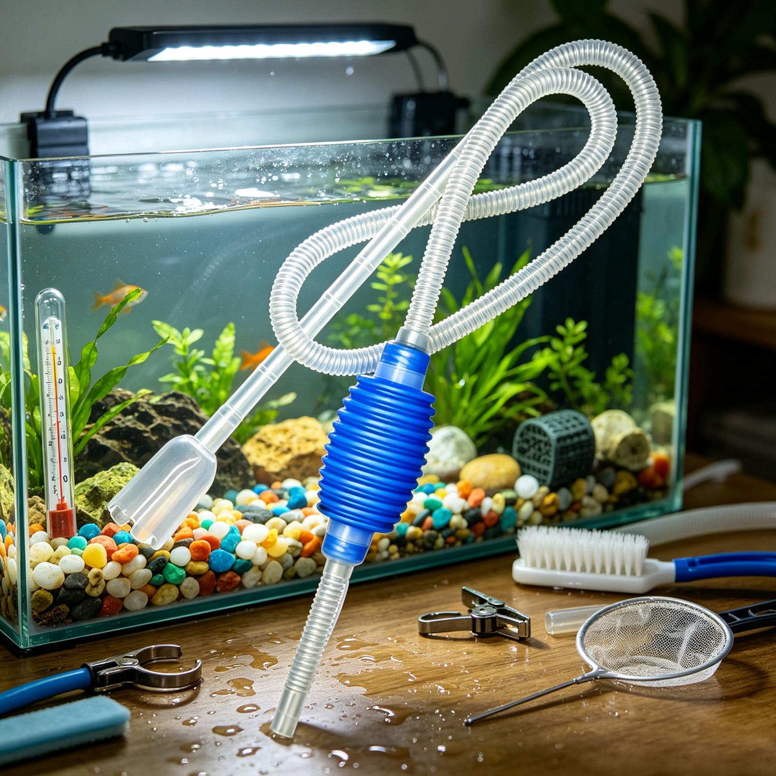 Siphon for Fish Tank 1.4 Meter - Marine Aquarium Hydrometer 评论和价格
