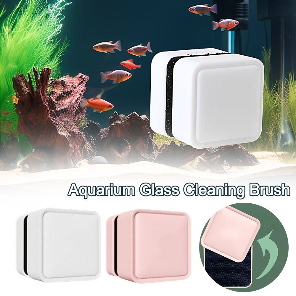 Magnetic Aquarium Glass Cleane - Marine Aquarium Glass Scraper 评论和价格