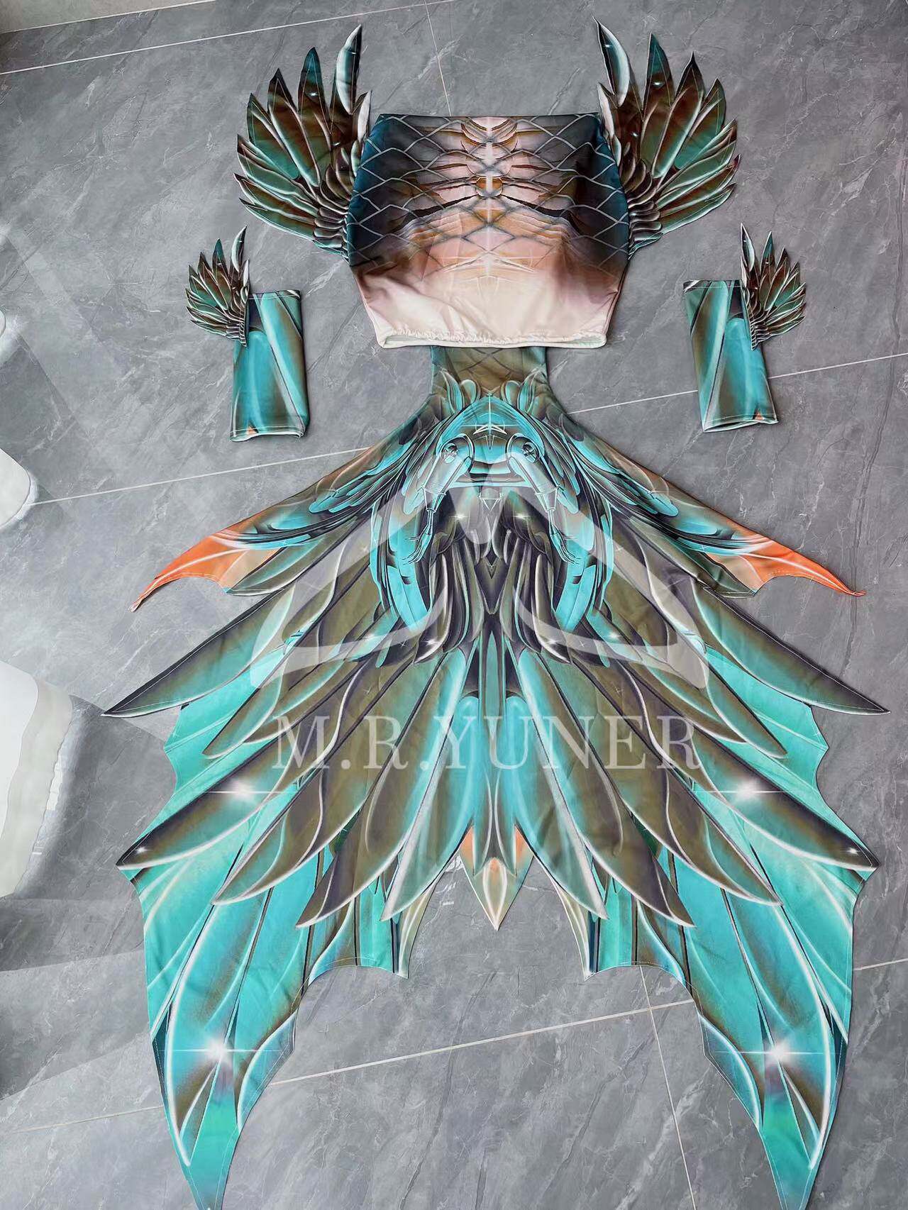 Original Mermaid Big Fish Tail - Aquarium & Marine Museum 评论和价格