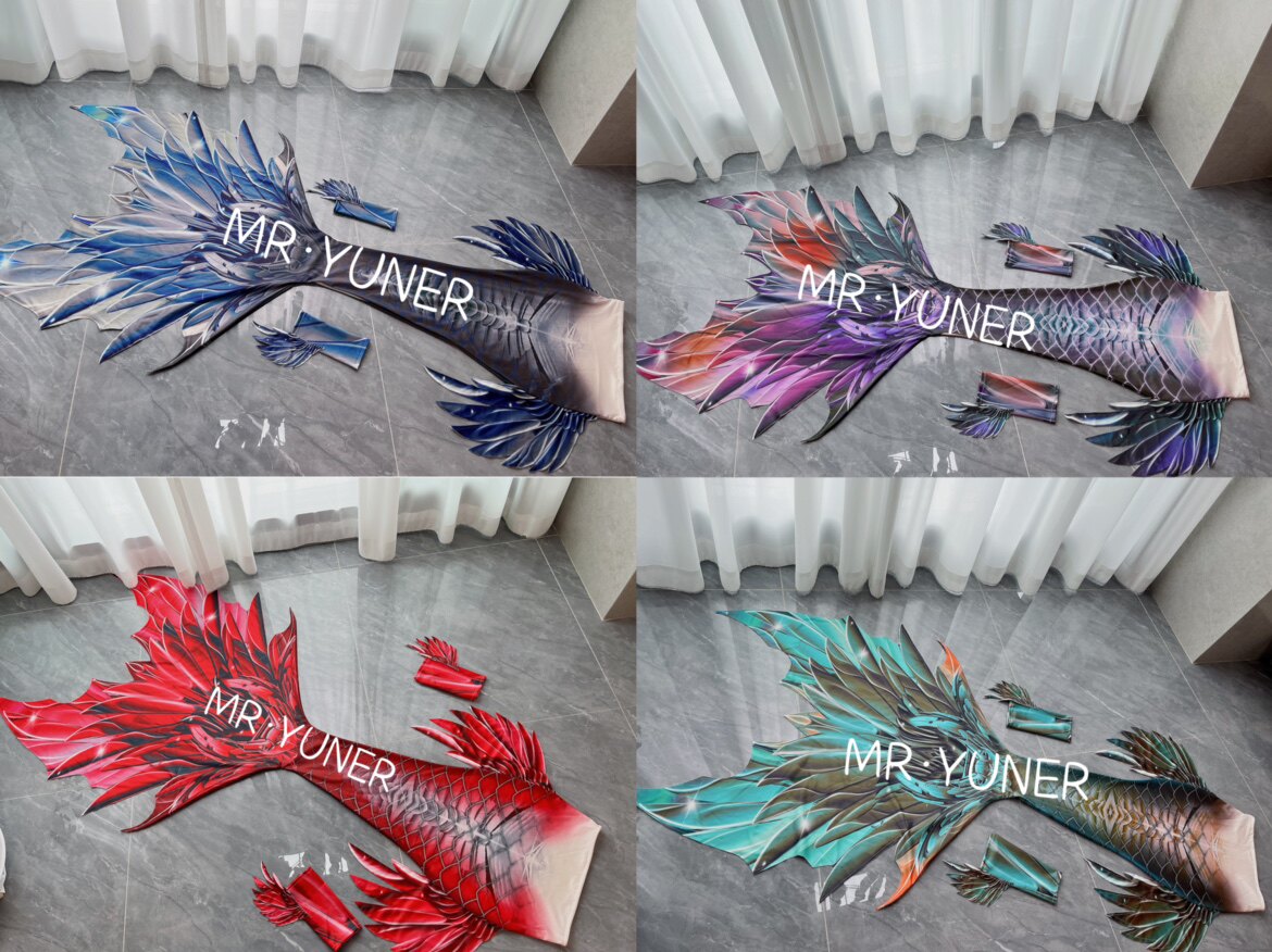 Original Mermaid Big Fish Tail - Aquarium & Marine Museum 评论和价格