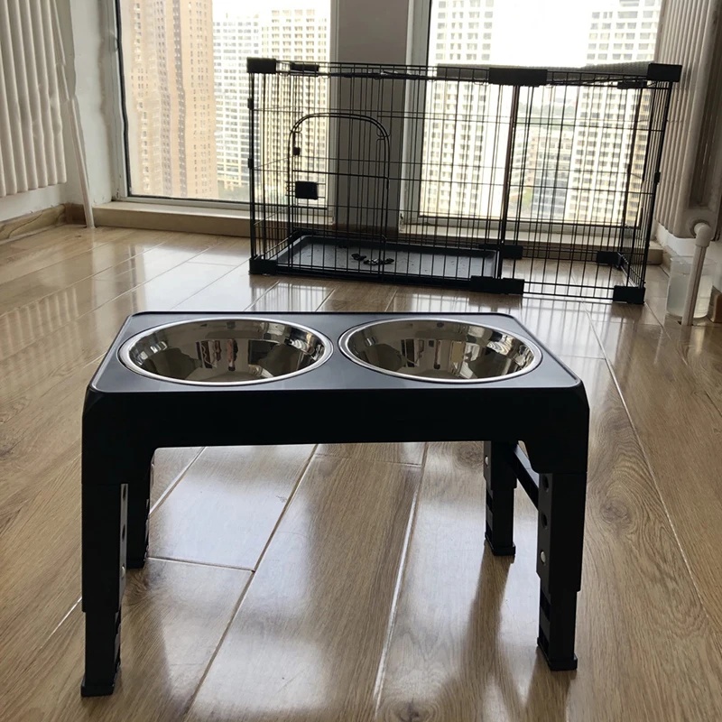 Adjustable Elevated Dog Feeder - Royal Canin Food Medium 评论和价格
